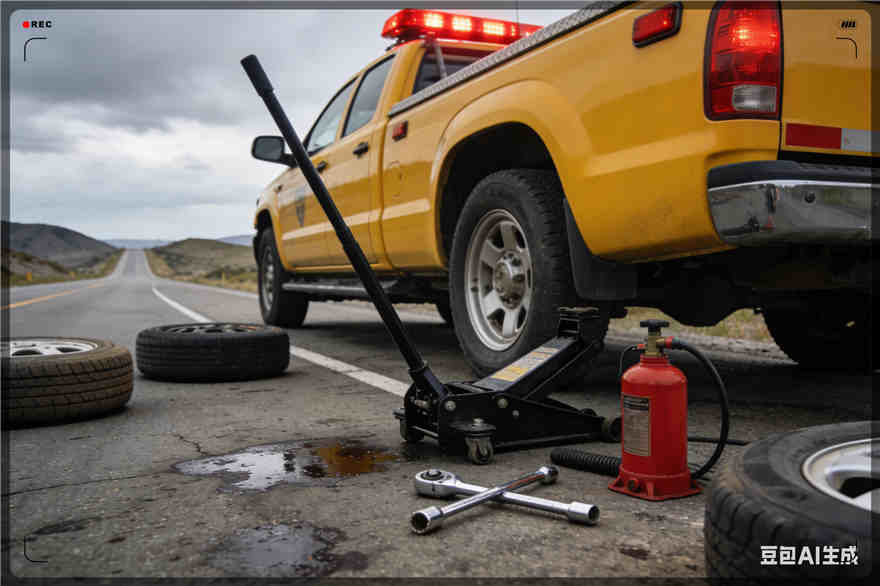 钟山爆胎道路救援-汽车换轮胎